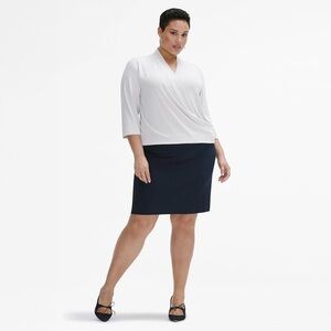 MM LaFleur - Noho Skirt - Blue